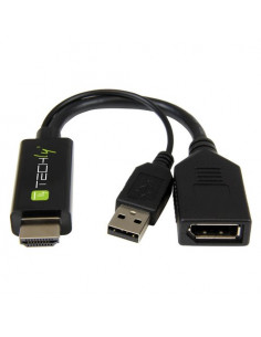 Adattatore video Techly HDMI DP12A60 Convertitore da Hdmi a Displaypor