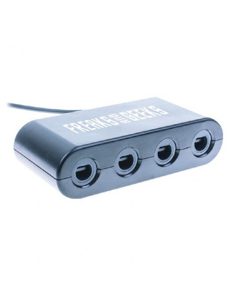 Adattatore Freaks And Geeks 290026C Per Controller Gamecube Black Blac