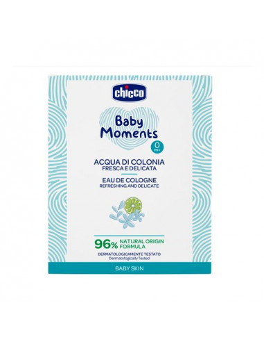 Acqua di colonia Chicco 00010599000000 BABY MOMENTS Rinfrescante e Del
