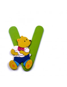 Accessorio decorativo Baby Idea 23000952 Lettera V Assortito