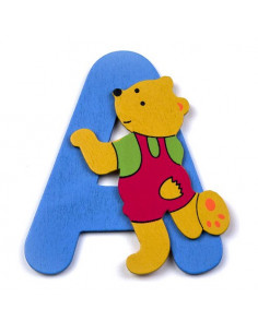 Accessorio decorativo Baby Idea 23000931 Lettera A Assortito