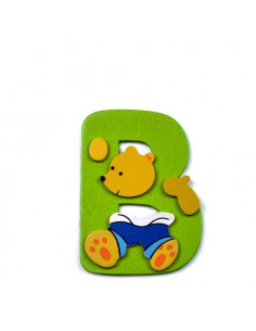 Accessorio decorativo Baby Idea 23000932 Lettera B Assortito