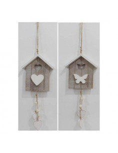 Accessorio decorativo Amicasa Art 35 Pendaglio Casetta Assortito