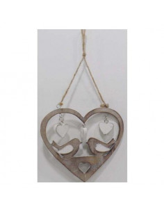 Accessorio decorativo Amicasa Art 21 Pendaglio Cuore Piccolo Assortito