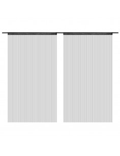 2 Pz Tende a Fili 100x250 cm Nere 2