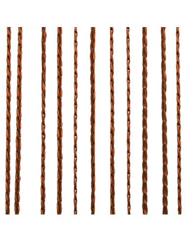 2 Pz Tende a Fili 100x250 cm Marroni