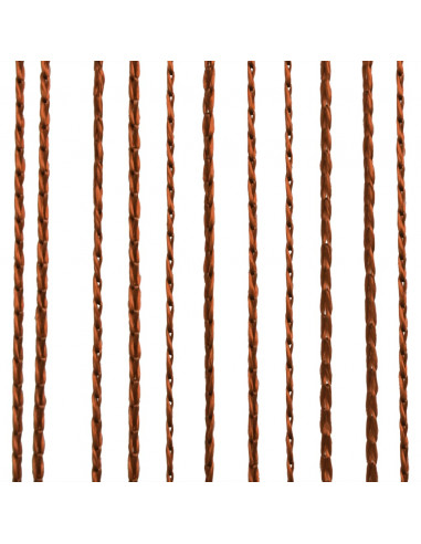 2 Pz Tende a Fili 140x250 cm Marroni