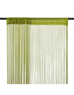 2 Pz Tende a Fili 100x250 cm Verdi
