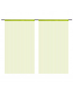 2 Pz Tende a Fili 100x250 cm Verdi 2