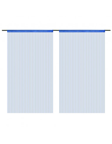 2 Pz Tende a Fili 140x250 cm Blu