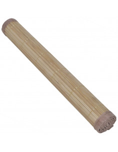 6 Tovagliette di Bamboo 30 x 45 cm Marrone 2