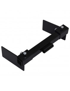 Adattatore Spazzaneve per Tosaerba Nero