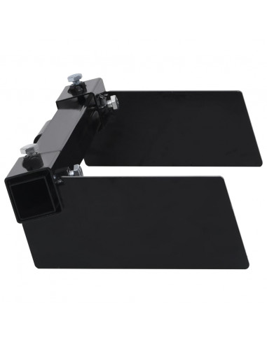 Adattatore Spazzaneve per Tosaerba Nero