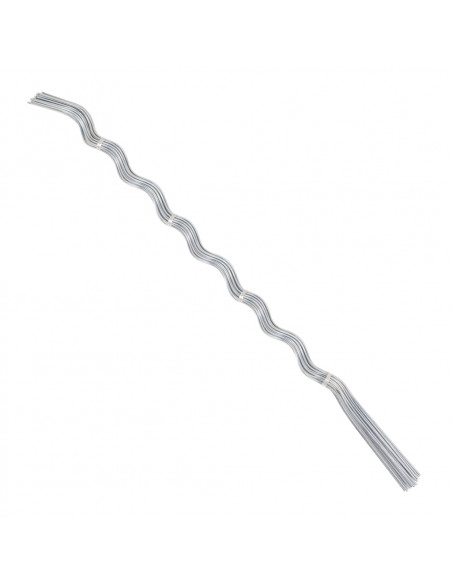 50 pz Supporti a Spirale per Piante 170 cm in Acciaio Zincato