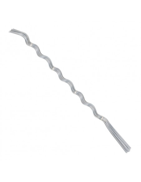 20 pz Supporti a Spirale per Piante 170 cm in Acciaio Zincato