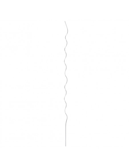 5 pz Supporti a Spirale per Piante 170 cm in Acciaio Zincato