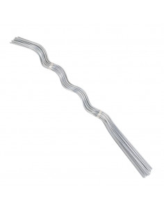 50 pz Supporti a Spirale per Piante 110 cm in Acciaio Zincato