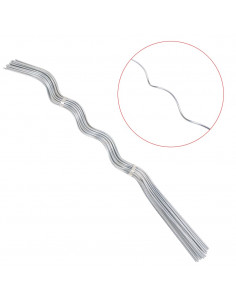 50 pz Supporti a Spirale per Piante 110 cm in Acciaio Zincato 2