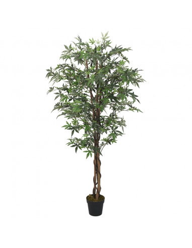 Acero Artificiale 224 Foglie 80 cm Verde