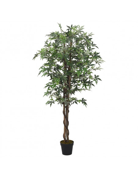 Acero Artificiale 504 Foglie 150 cm Verde