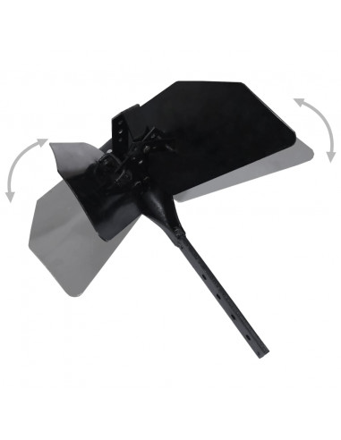 Accessorio per Aratro a Timone Nero in Metallo