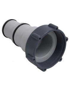 Adattatori per Tubi per Piscina 2 pz in Plastica 2