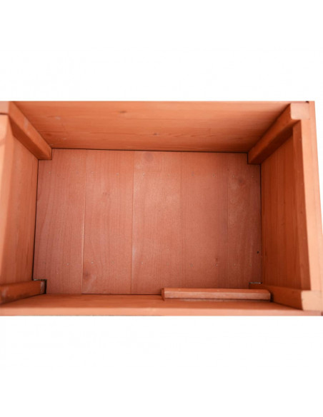 @Pet Casetta per Ricci Legno Marrone
