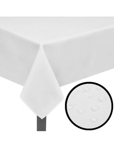 5 Tovaglie bianche 170 x 130 cm