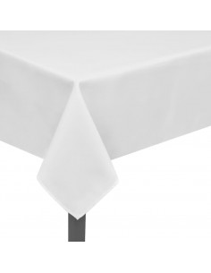 5 Tovaglie bianche 170 x 130 cm 2