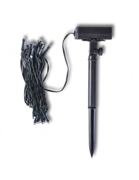 2 Palle topiarie foglie artificiali in legno di bosso 27 cm LED solare