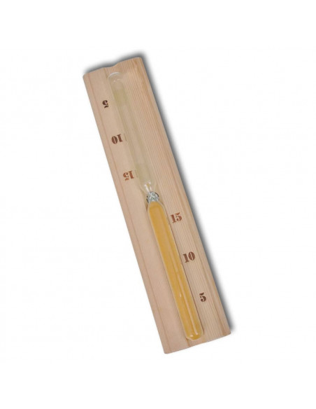 Accessori Spa Secchio Cucchiaio Clessidra Termoigrometro 5 pz