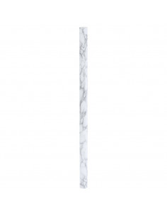 Adesivo per Mobili Autoadesivo Bianco Marmoreo 90x500 cm in PVC 2