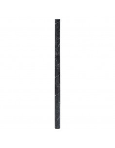 Adesivo per Mobili Autoadesivo Nero Marmoreo 90x500 cm in PVC 2