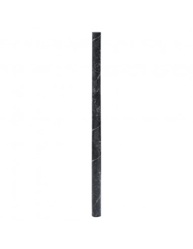 Adesivo per Mobili Autoadesivo Nero Marmoreo 90x500 cm in PVC