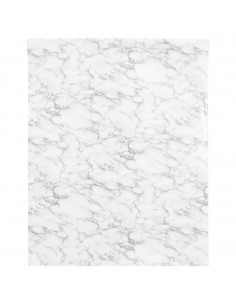 Adesivi per Mobili Autoadesivi Bianco Marmoreo 90x500 cm in PVC 2