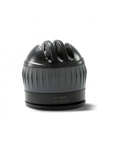 Affilacoltelli Ilsa 22820000AVV Tutti X Uno con Ventosa Nero Nero