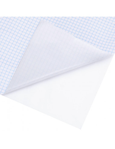 Adesivi per Mobili Autoadesivi Bianco Marmoreo 90x500 cm in PVC