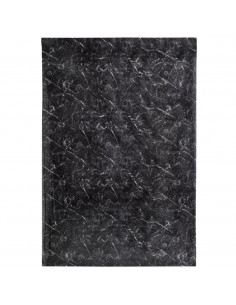 Adesivi per Mobili Autoadesivi Nero Marmoreo 90x500 cm in PVC 2