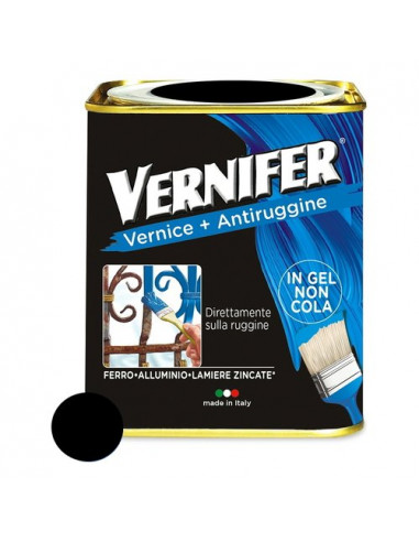 Antiruggine Arexons 4886 VERNIFER Nero satinato Nero satinato