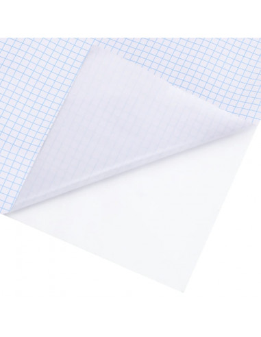 Adesivi per Mobili Autoadesivi Bianco Marmoreo 90x500 cm in PVC