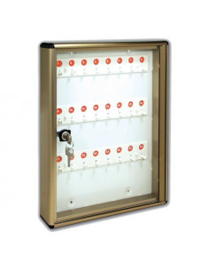 Bacheca chiavi Alubox 23BCN24 BR 24 Ganci Bronzo Bronzo