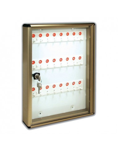 Bacheca chiavi Alubox 23BCN24 BR 24 Ganci Bronzo Bronzo