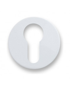 Bocchetta foro chiave Ghidini 88948635007 MINNY Yale Bianco Bianco