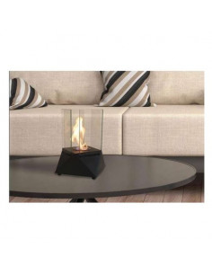 Biocamino Tecno Air System OSLO Da Tavolo Nero Nero