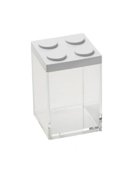 Barattolo Omada M6411BI BRICK STORE Bianco Bianco