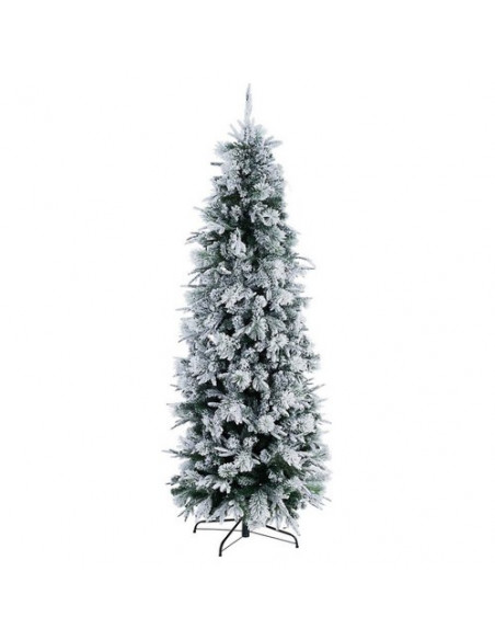 Albero Natale Bizzotto Christmas decor 0933560 SLIM DRESDA Verde innev