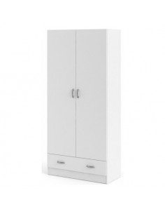 Armadio Tvilum 704034949 SPACE Bianco Bianco