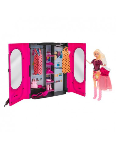 Armadio Fashion con bambola e accessori IL MONDO DI OLLY 41500
