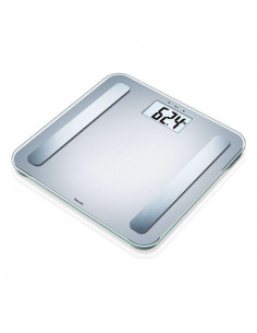 Bilancia pesapersone Beurer 10054 BENESSERE BF 183 Silver Silver