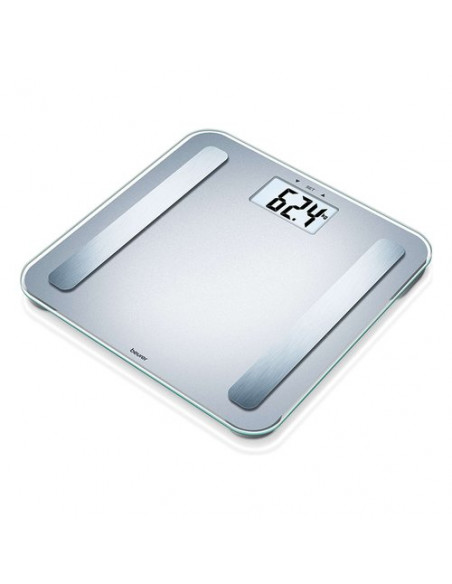 Bilancia pesapersone Beurer 10054 BENESSERE BF 183 Silver Silver